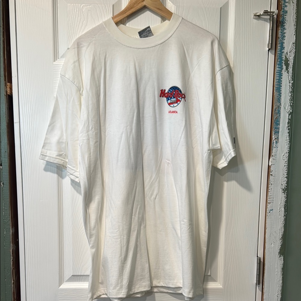 Vintage Hard Rock Tee with Graphic Logo